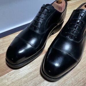 Bridlen Men’s Leather Cap Toe Oxfords US Sz 11D w/ Nitrile Soles & Shoe Bags